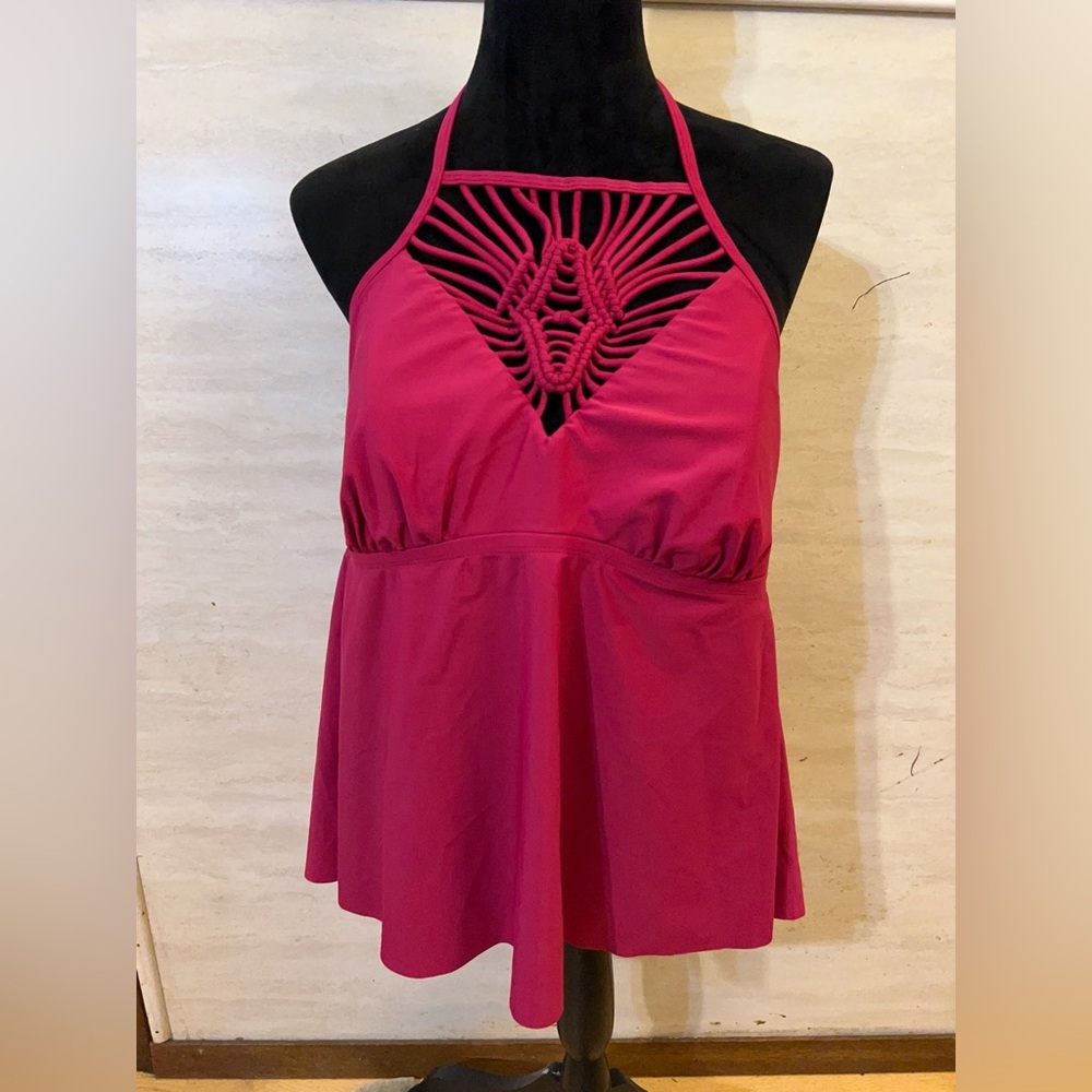 NWT- Swimsuits For All Brand, Macrame/Braided Neckline